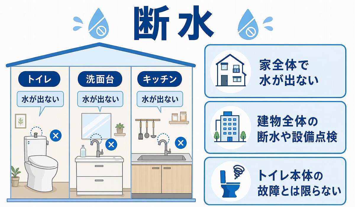 断水の図解