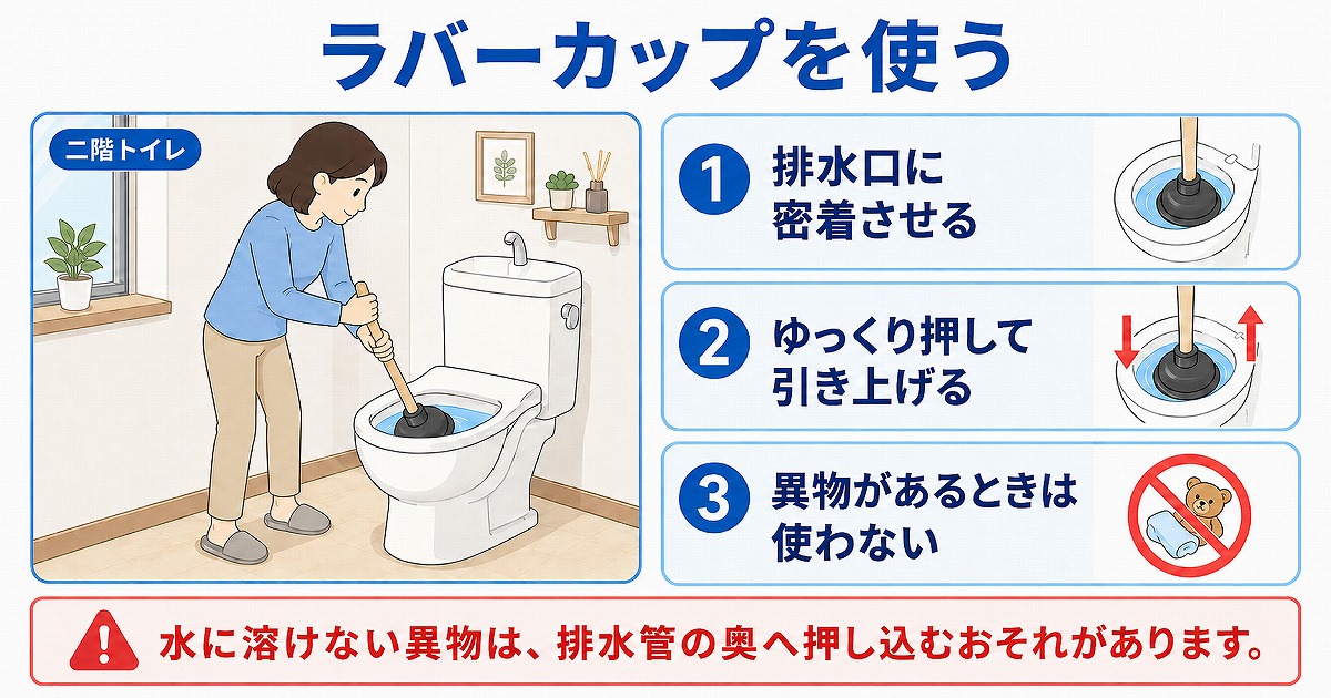 ラバーカップを使う