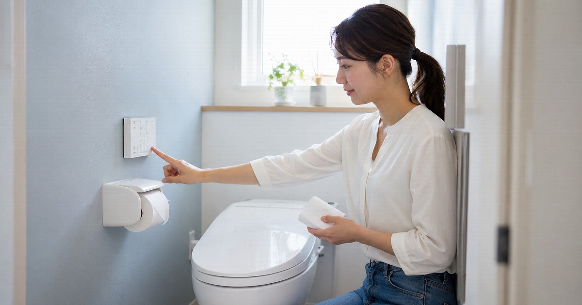 節水型トイレを詰まらせないための注意点