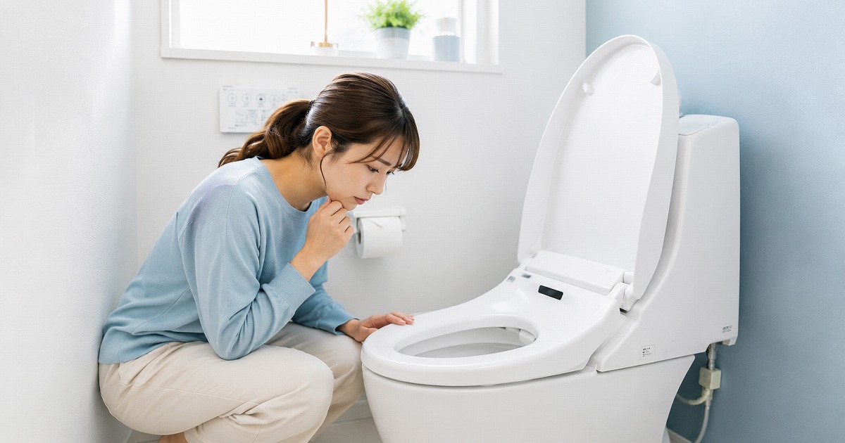 節水型トイレが詰まるときのチェックポイント