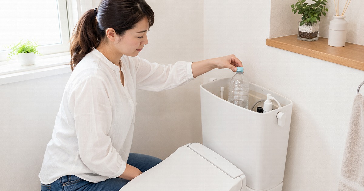 節水型トイレがよく詰まるときに自分でできる対処法