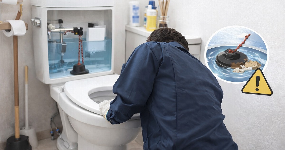 トイレを修理する業者